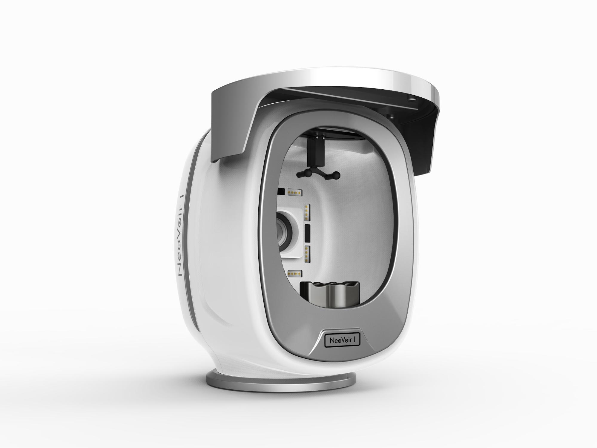 Image of the skin analyzer
